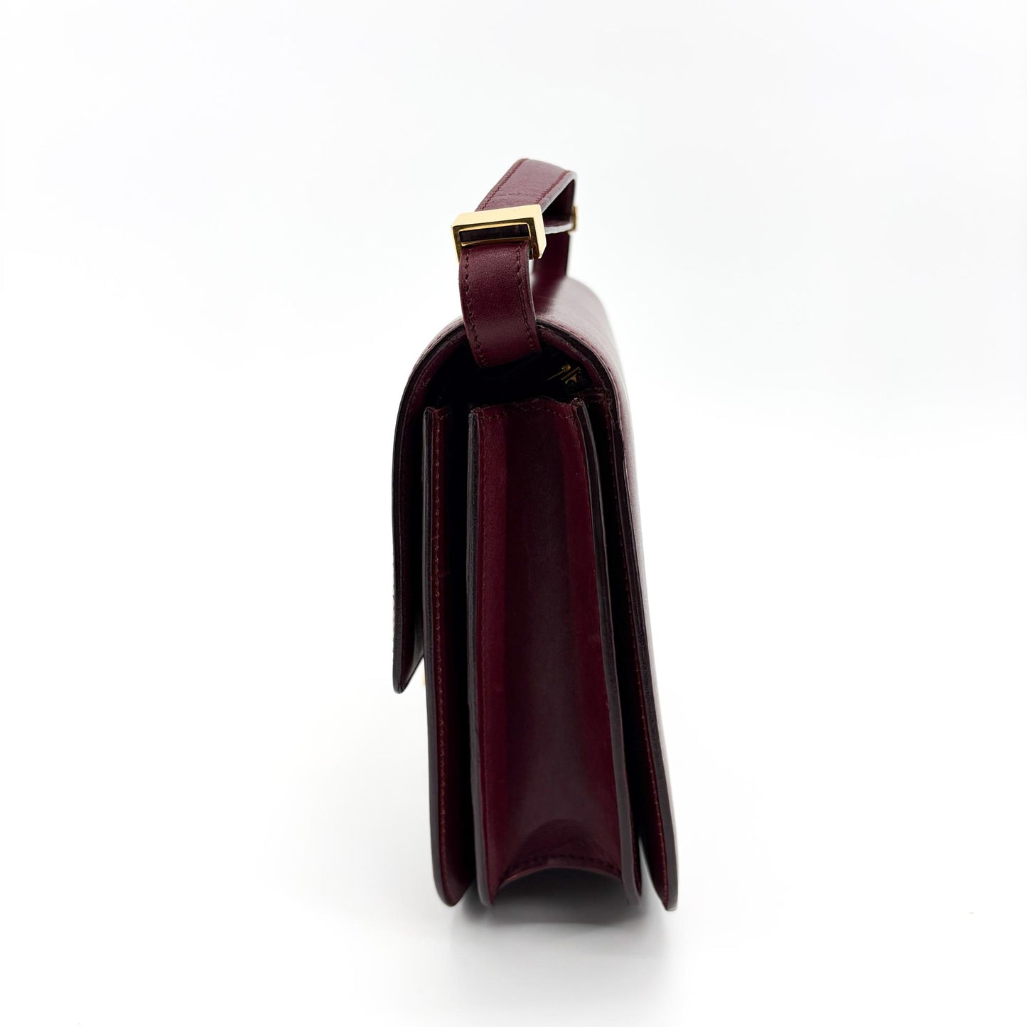 Celine Medium Classic Box Bag Burgundy