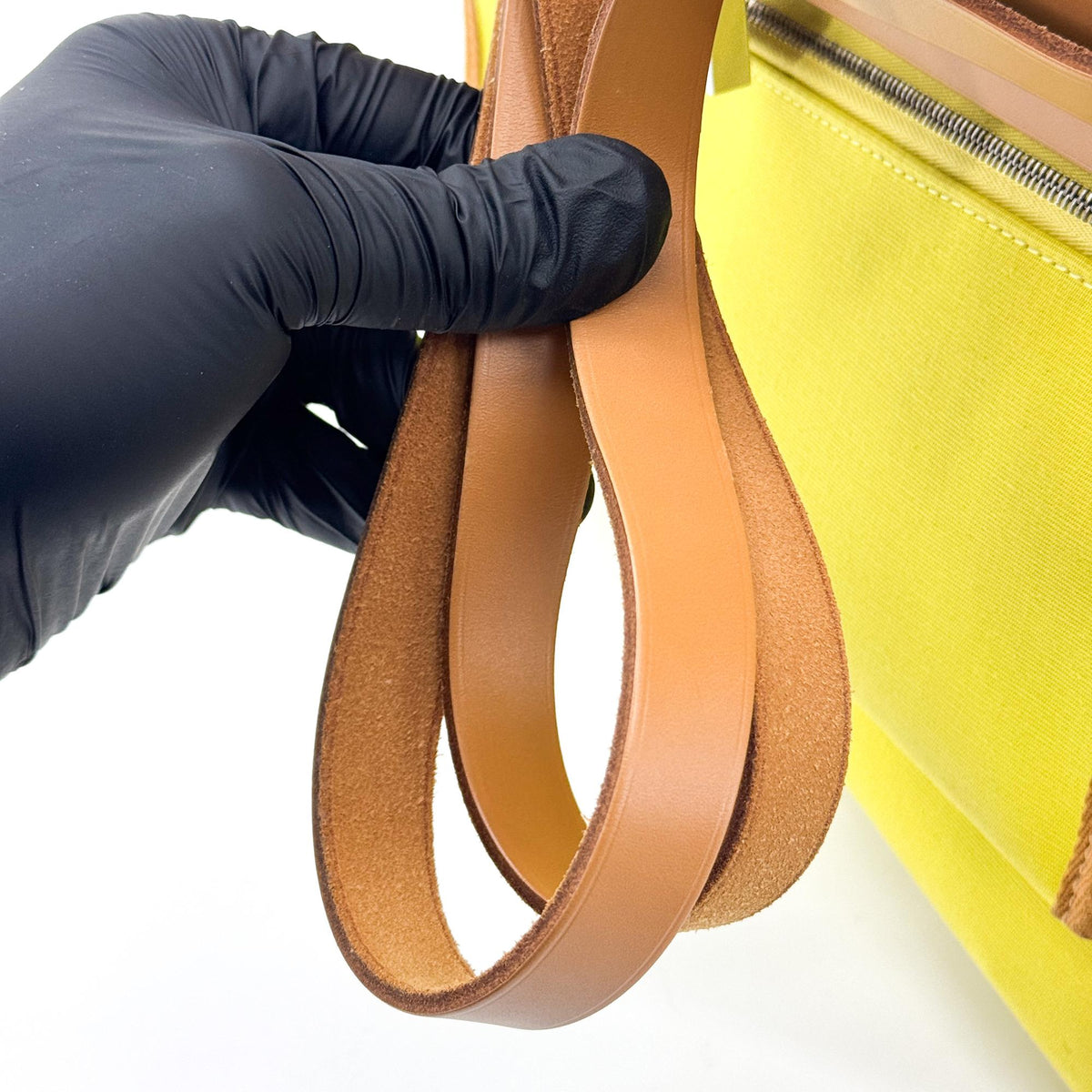 Hermès Herbag Zip 31 Lime Brown D Engraving