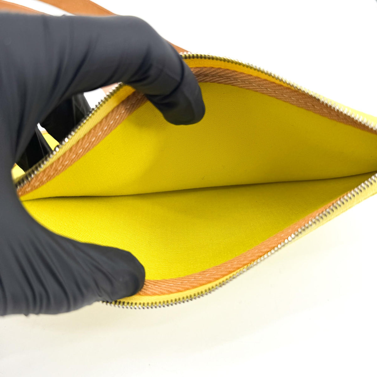 Hermès Herbag Zip 31 Lime Brown D Engraving