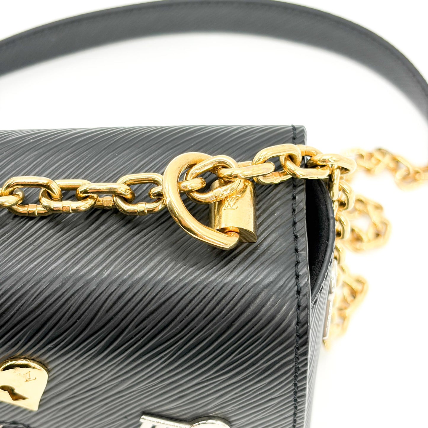 Louis Vuitton Twist MM Love Lock Effie Black