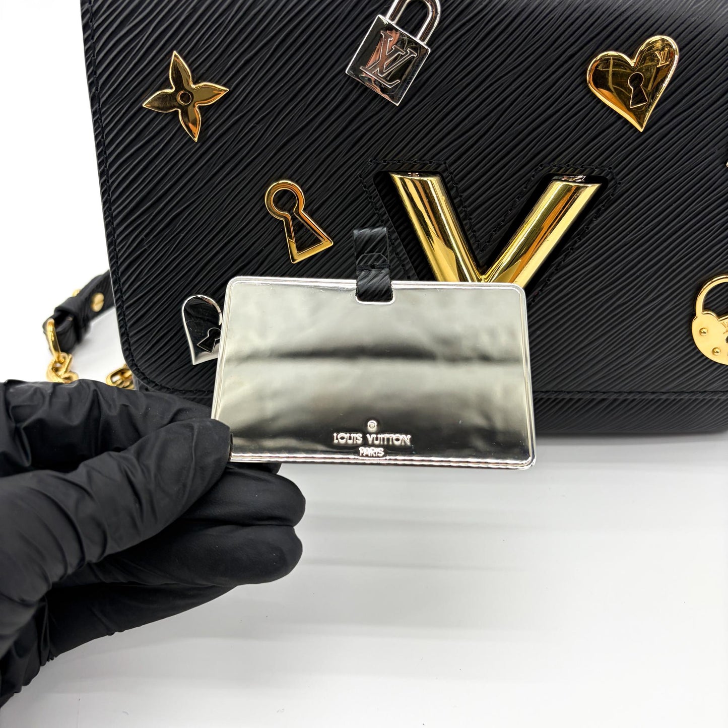 Louis Vuitton Twist MM Love Lock Effie Black