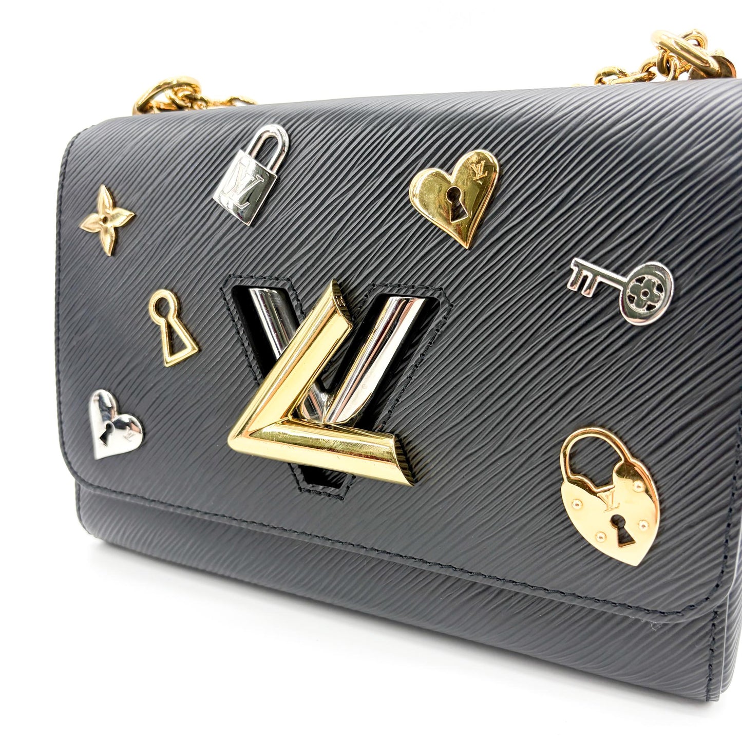 Louis Vuitton Twist MM Love Lock Effie Black