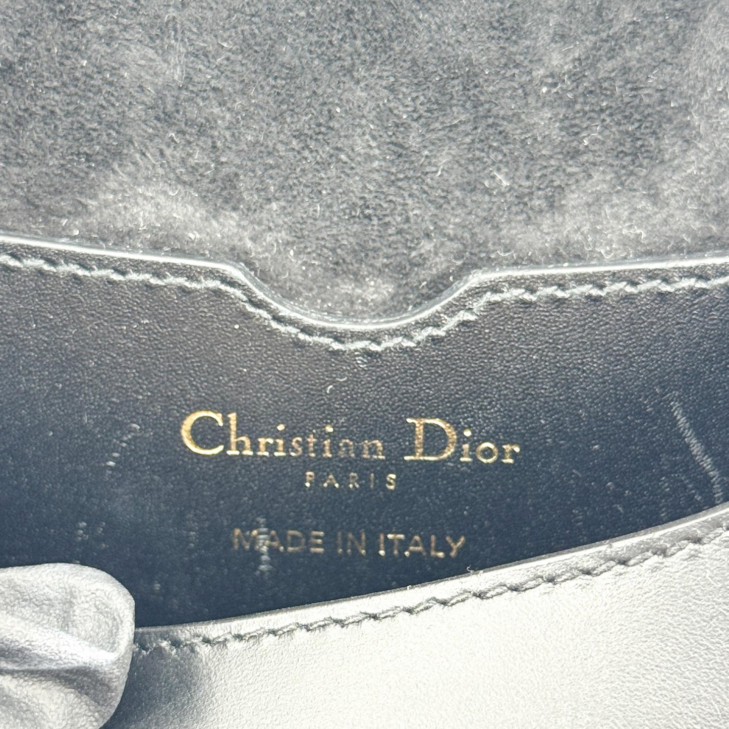 Dior 30 Montaigne Sac Bobby Medium Noir