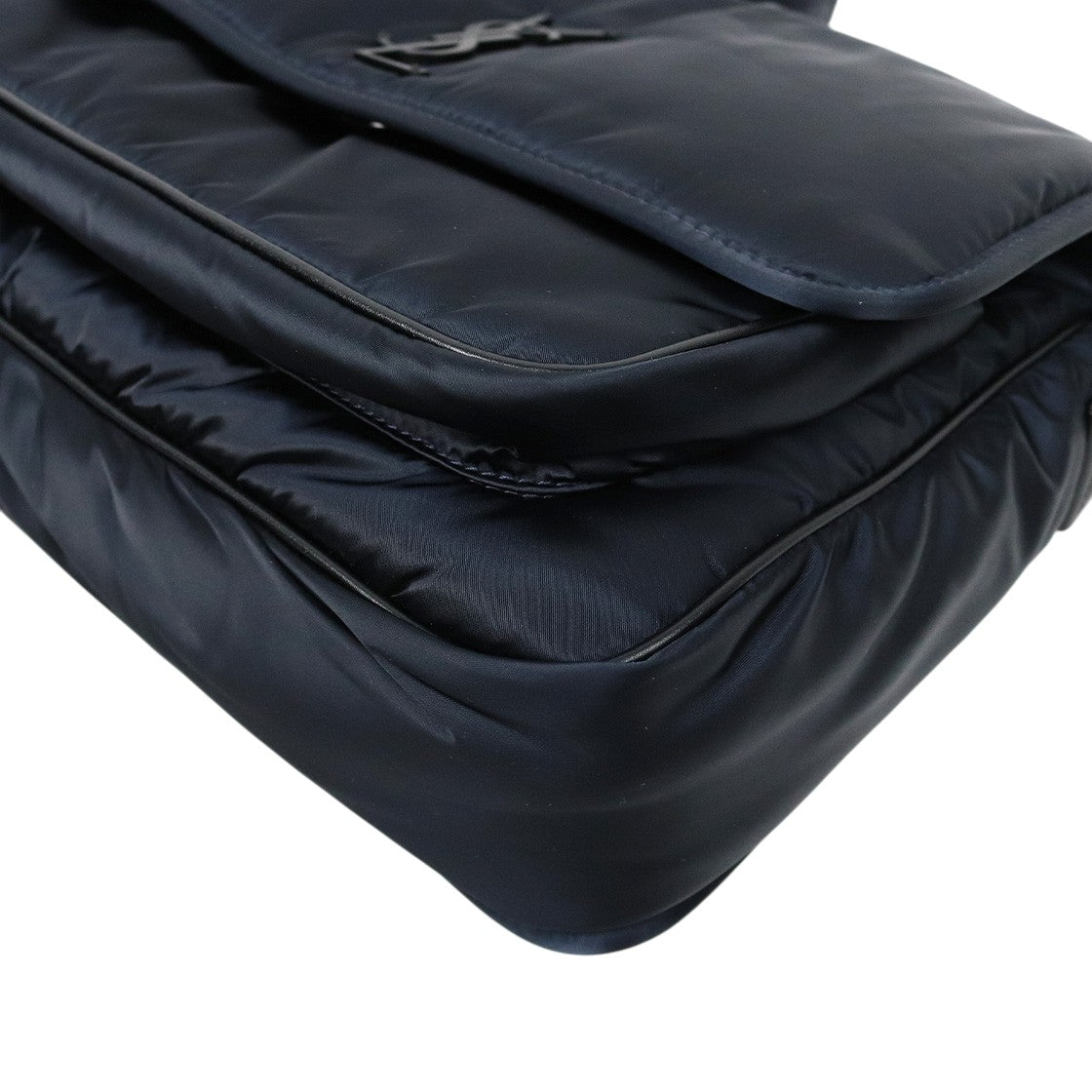 Saint Laurent Dark Navy Econyl Niki Shoulder Bag