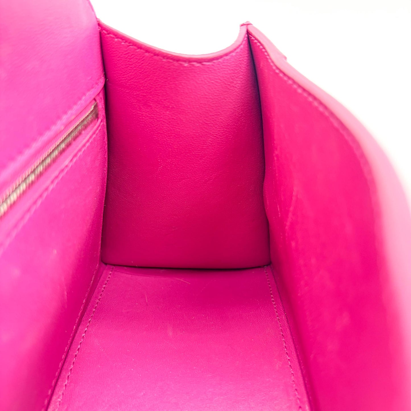 Balenciaga Hourglass XS Top Handle Bag Fuchsia