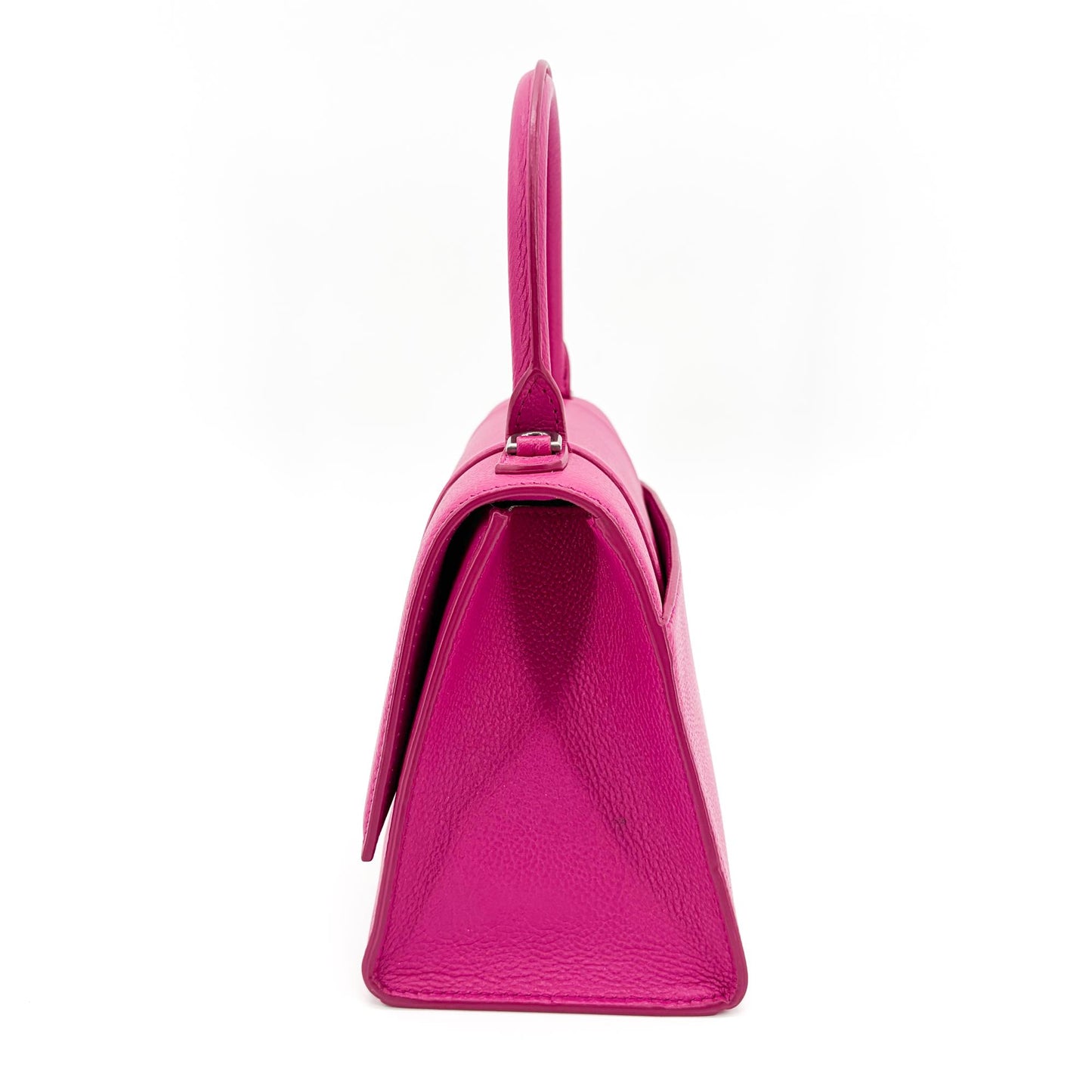 Balenciaga Hourglass XS Top Handle Bag Fuchsia