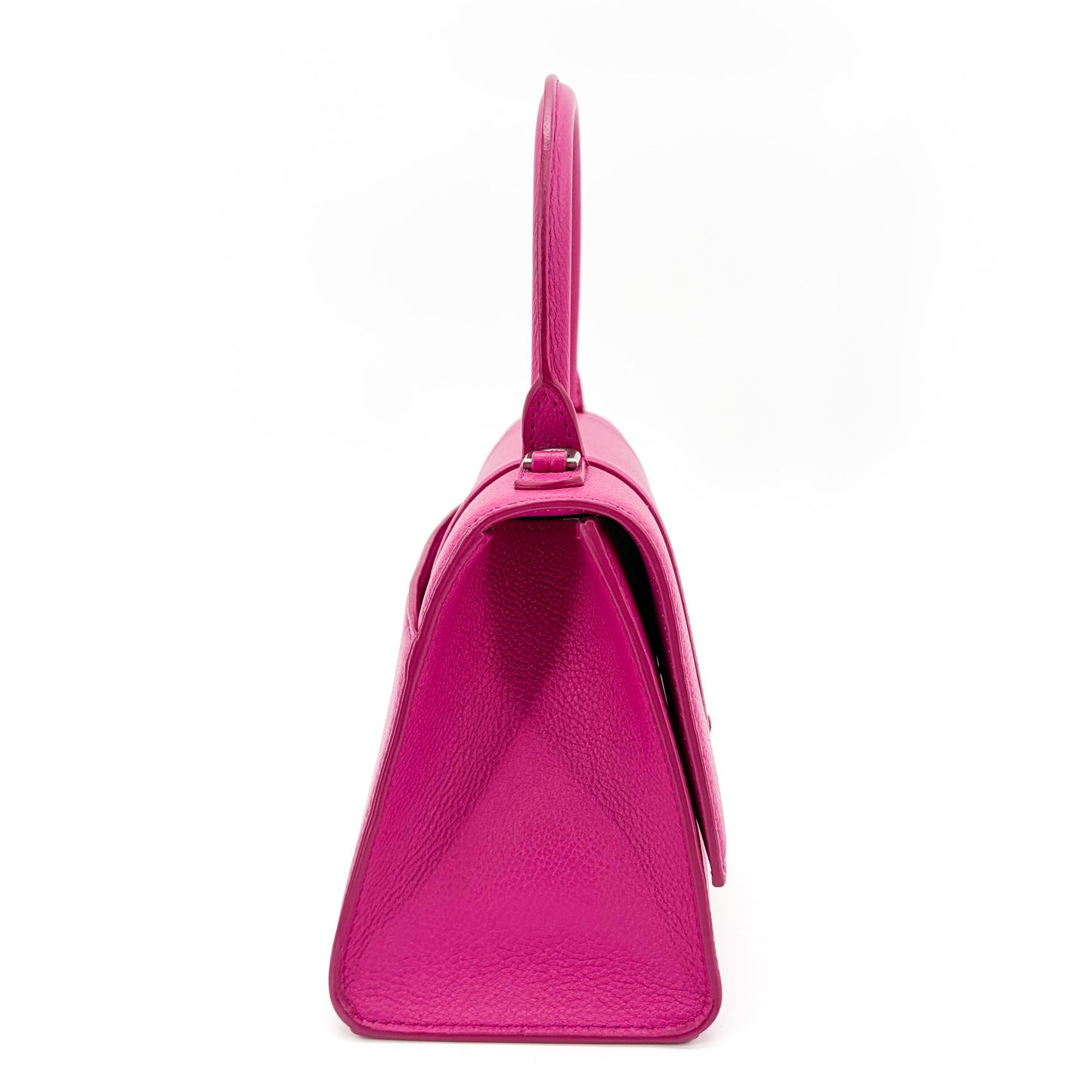 Balenciaga Hourglass XS Top Handle Bag Fuchsia