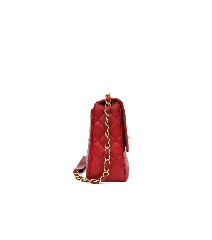 Chanel Red Big CC Crossbody Bag