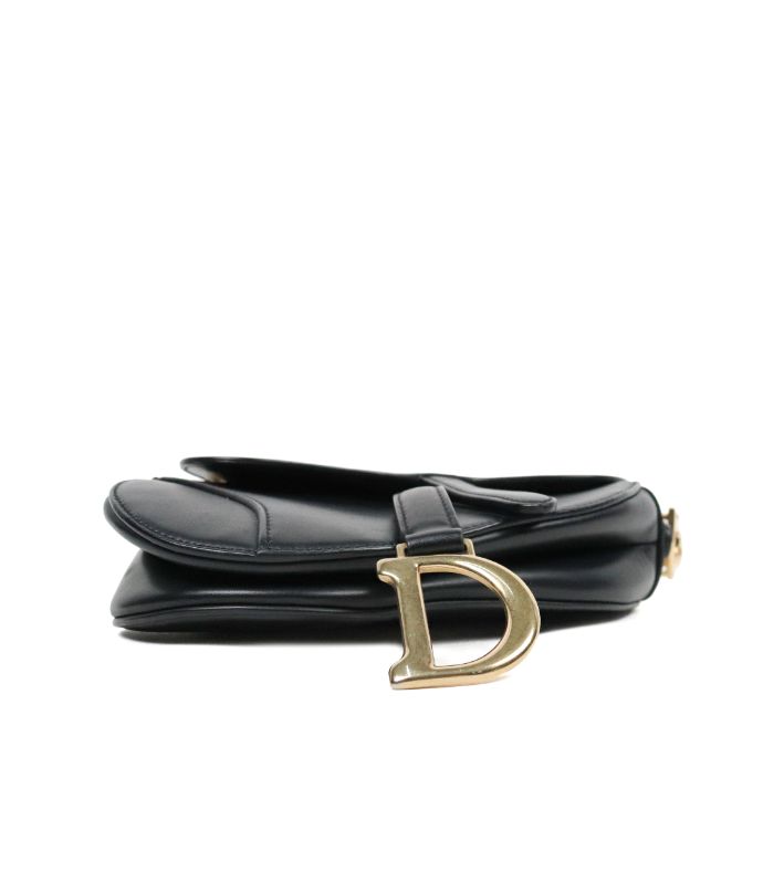 Dior Mini Black Saddle Shoulder Bag