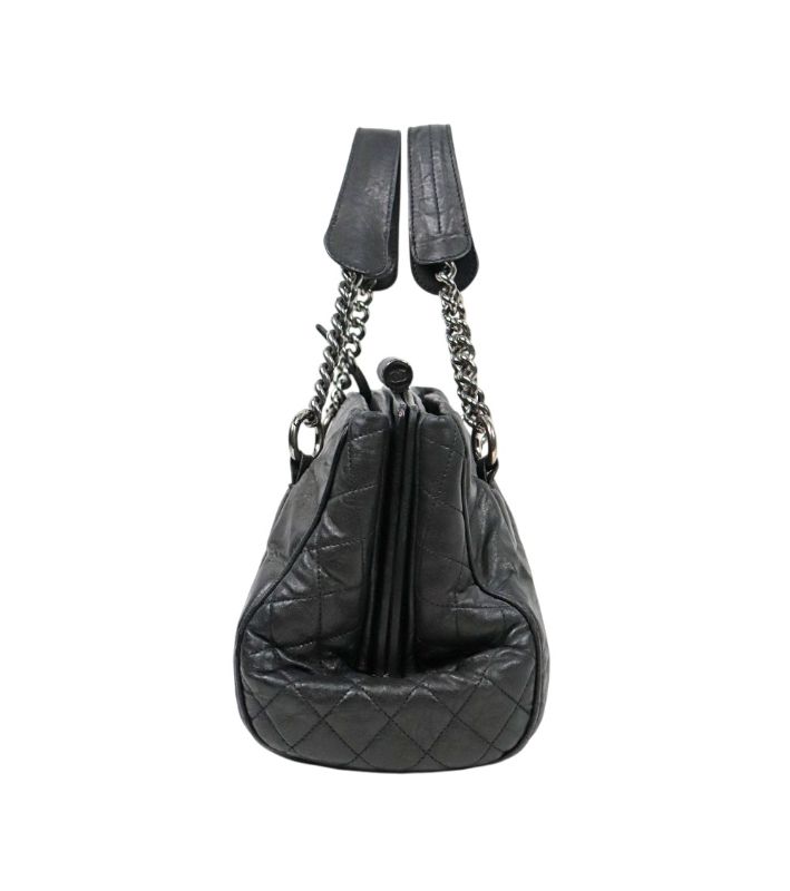 Chanel Black Big CC Chain Shoulder Bag