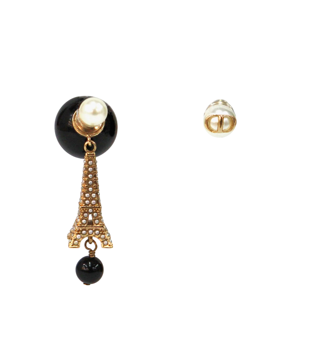 Dior Tribal Eiffel Tower Earrings