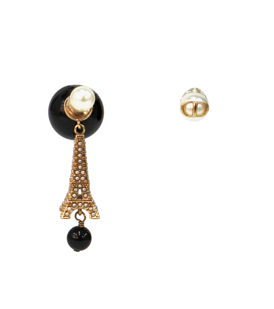 Dior Tribal Eiffel Tower Earrings