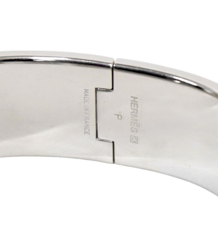 Hermès ClickClack Bracelet Olive Green