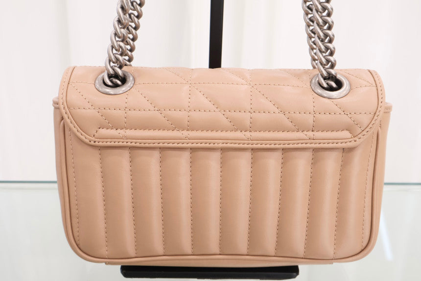 GG Marmont Matelassé Mini Cross Shoulder Bag 446744