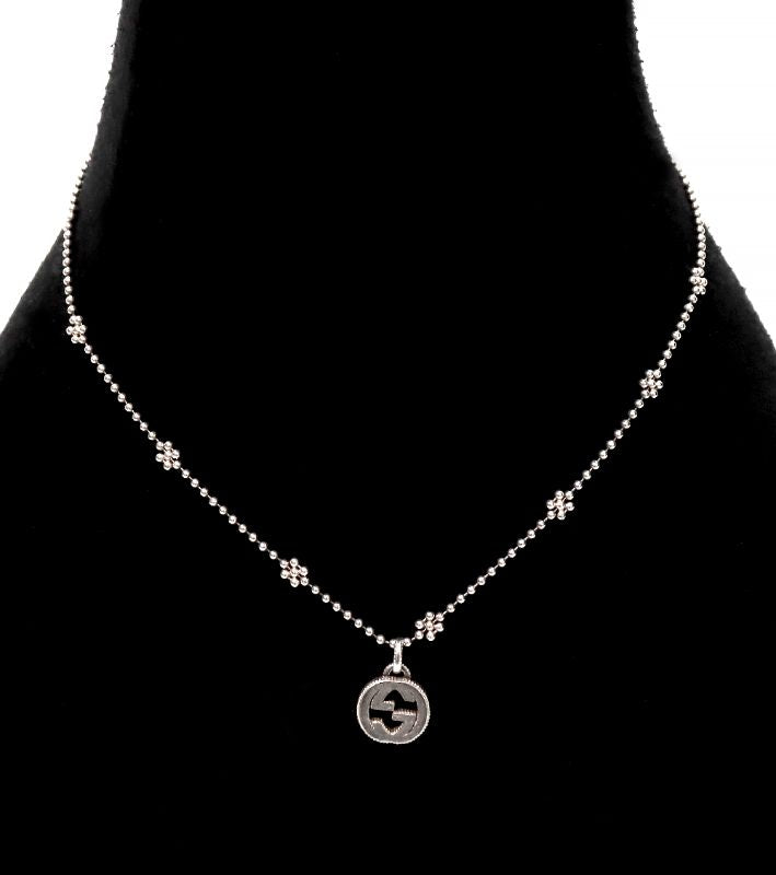 Gucci Bold Interlocking G Silver Necklace