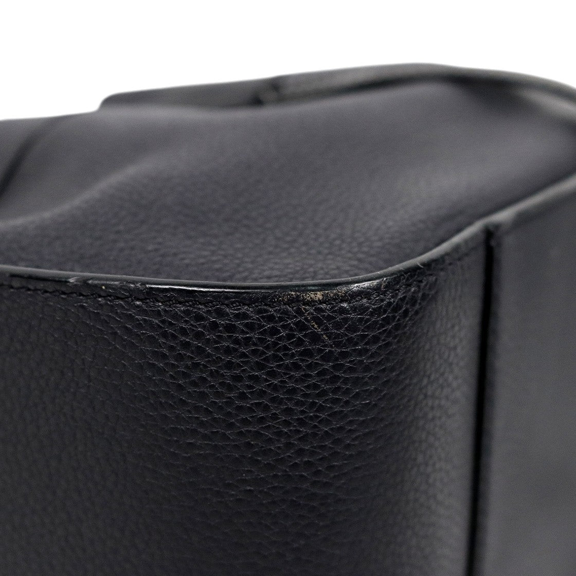 Loewe Black Small Leather Hammock Bag