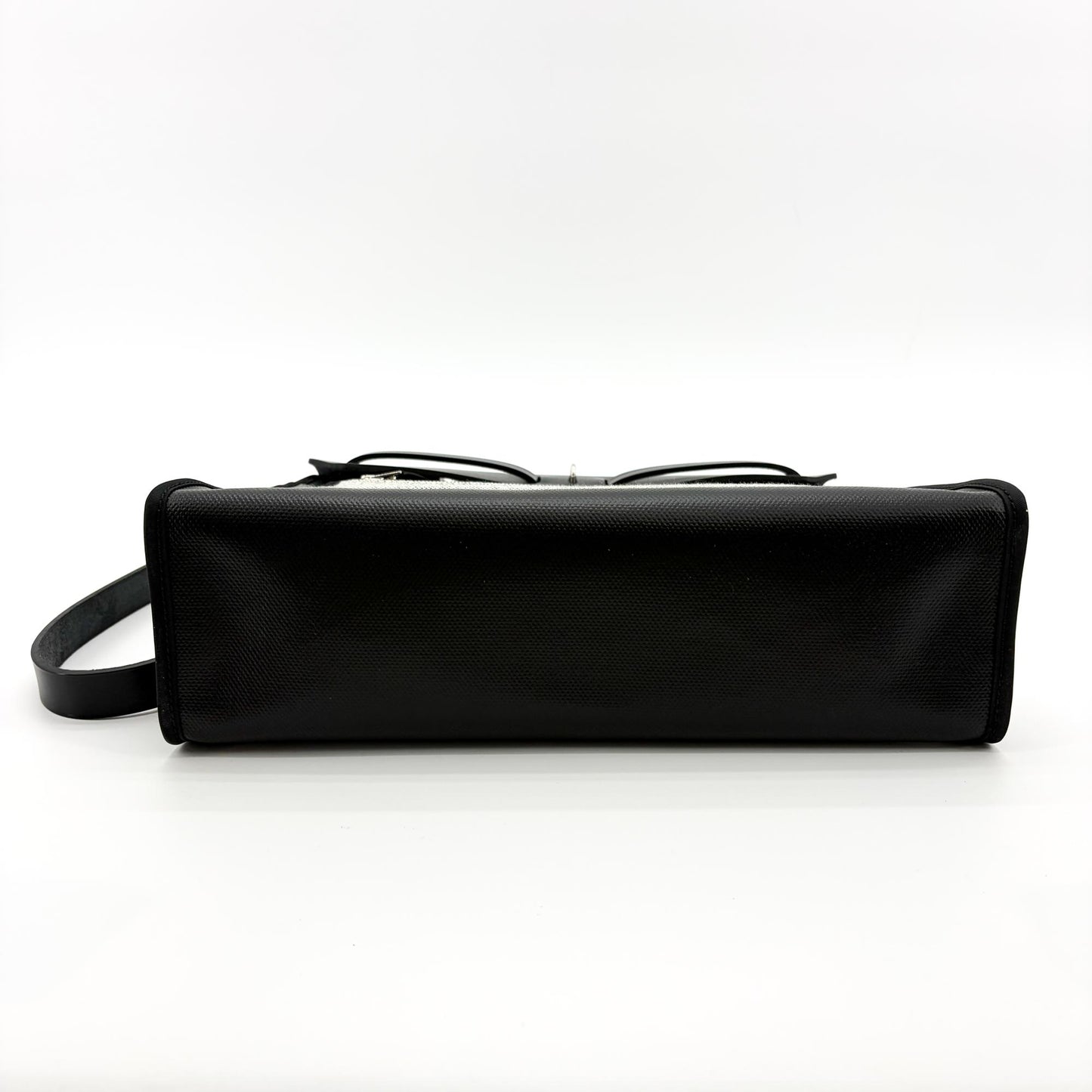 Hermès Herbag Zip 31 Black Ecrou Silver Hardware
