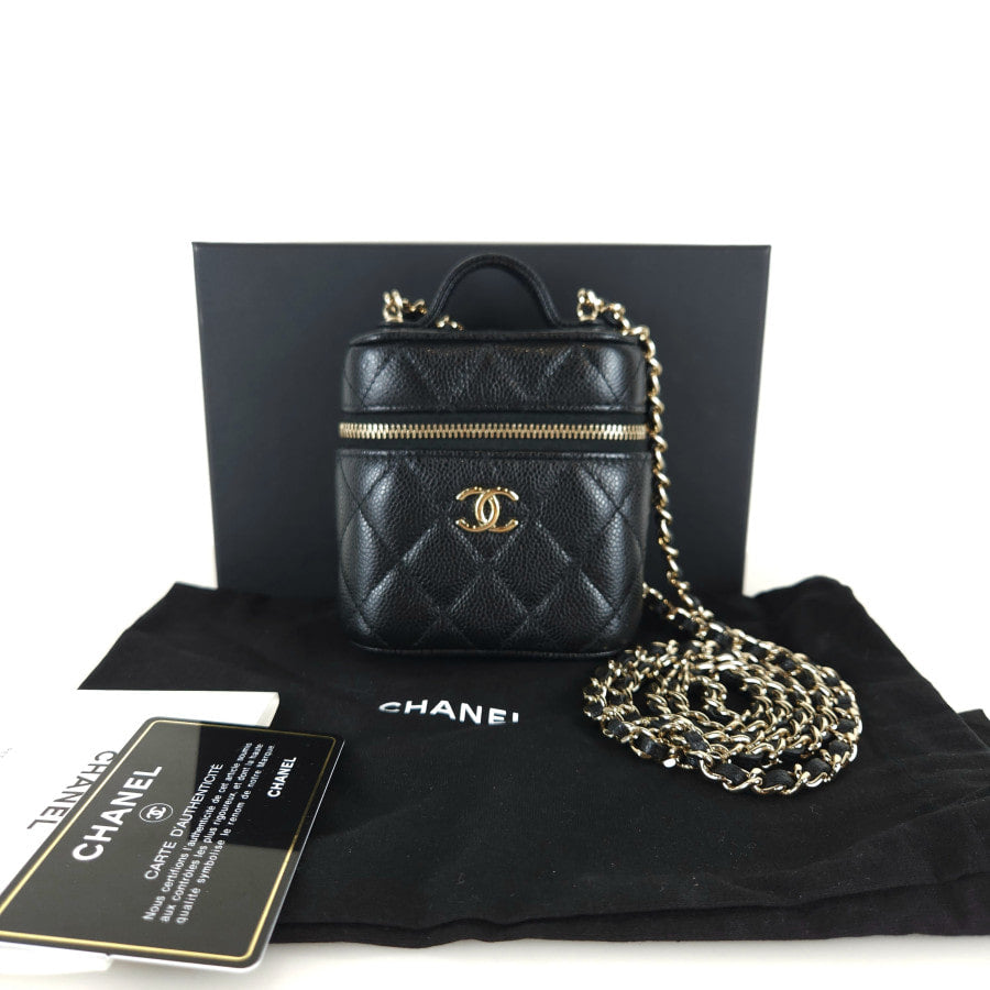 Mini Cosmetic Vanity Top Handle Crossbody Bag AP2503