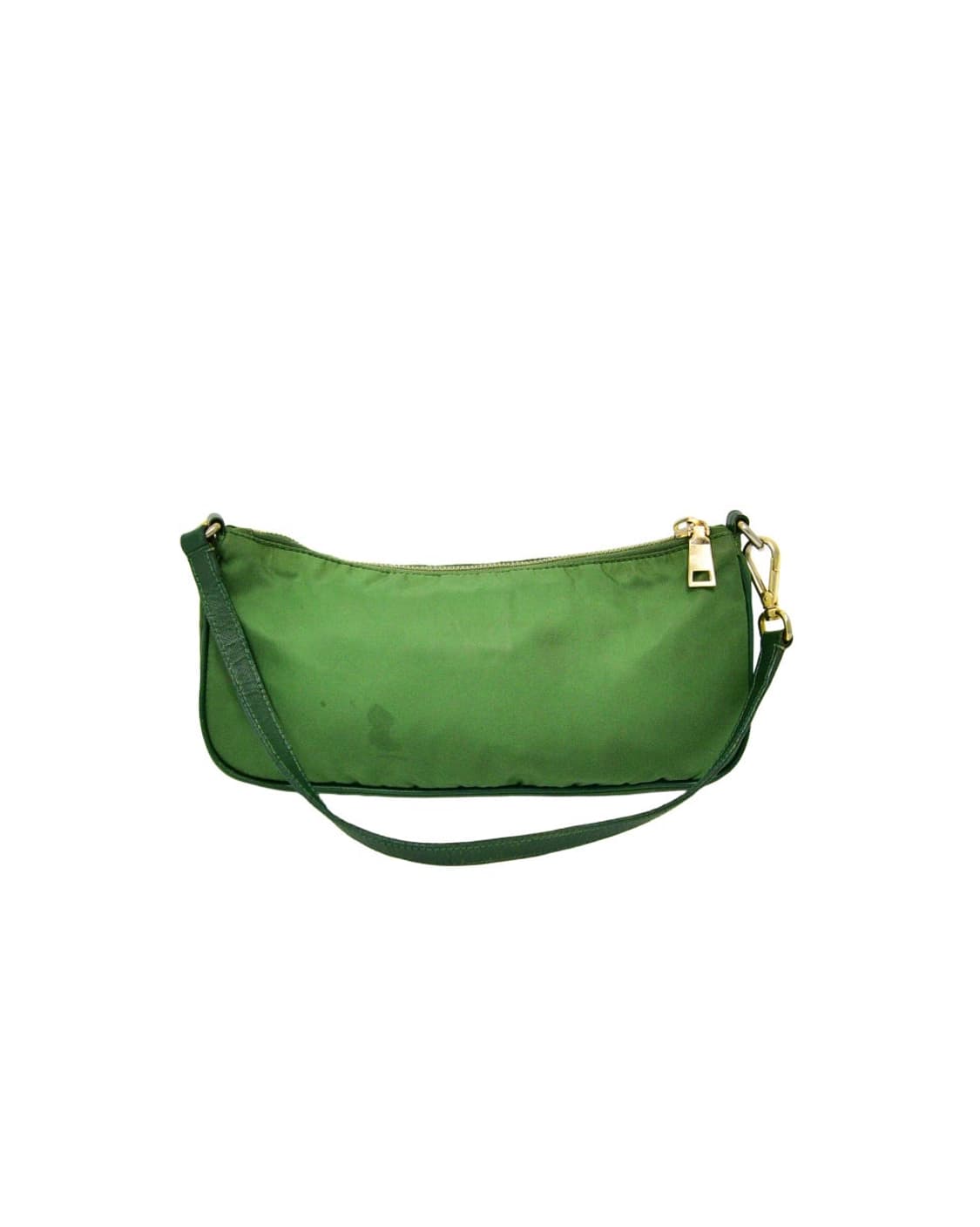 Prada vintage logo nylon shoulder bag