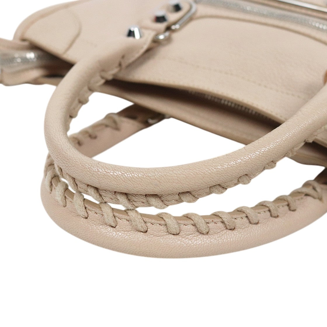Balenciaga Beige Edge Motor City Bag