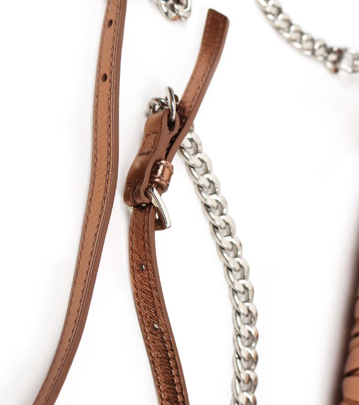 Miu Miu Gold Materasse Shoulder Bag