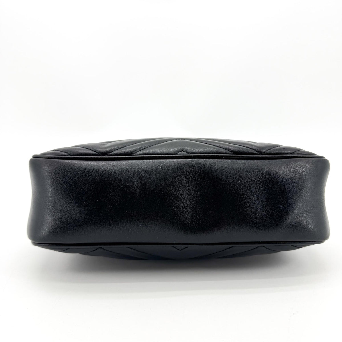 Gucci GG Marmont Small Matelassé Crossbody Bag Black