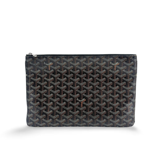 Goyard Sena Clutch MM Black