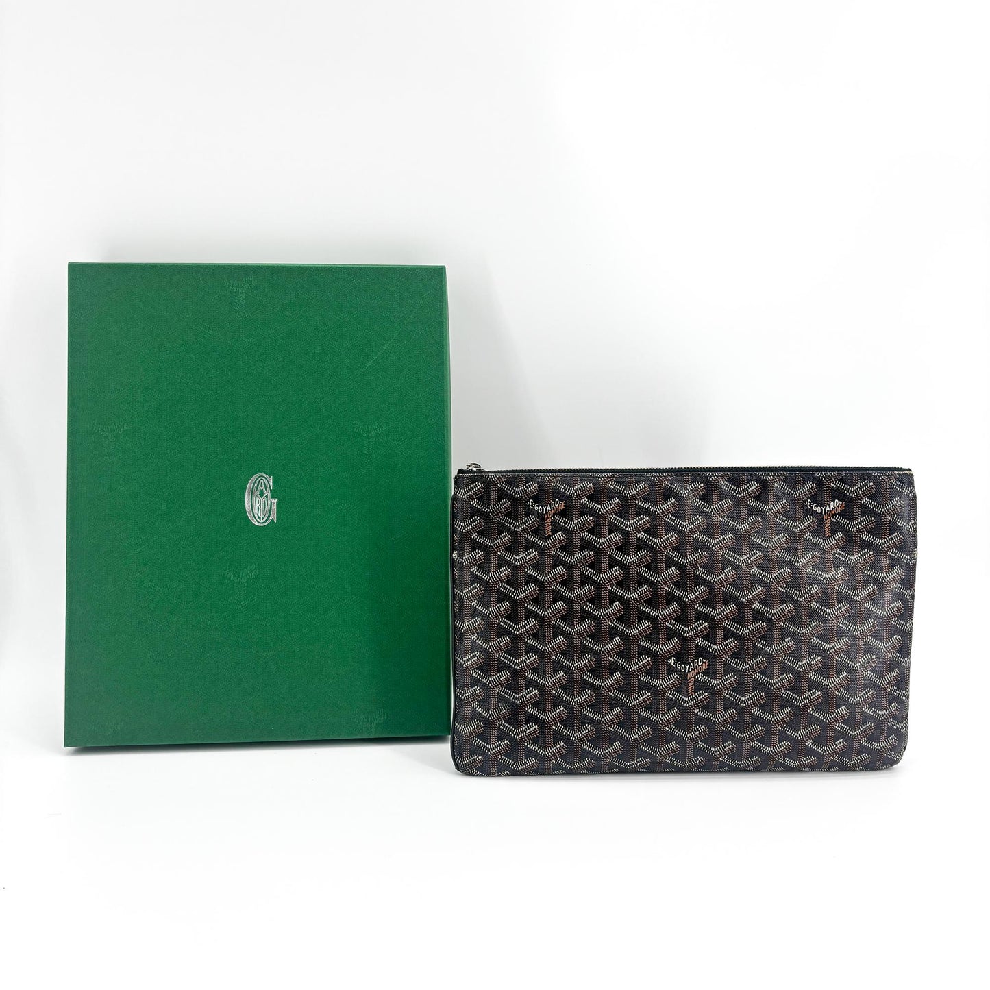 Goyard Sena Clutch MM Black