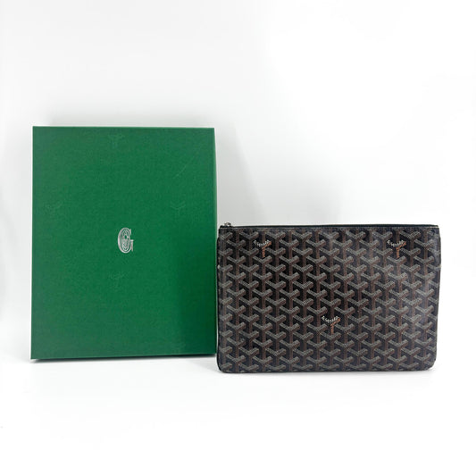 Goyard Sena Clutch MM Black