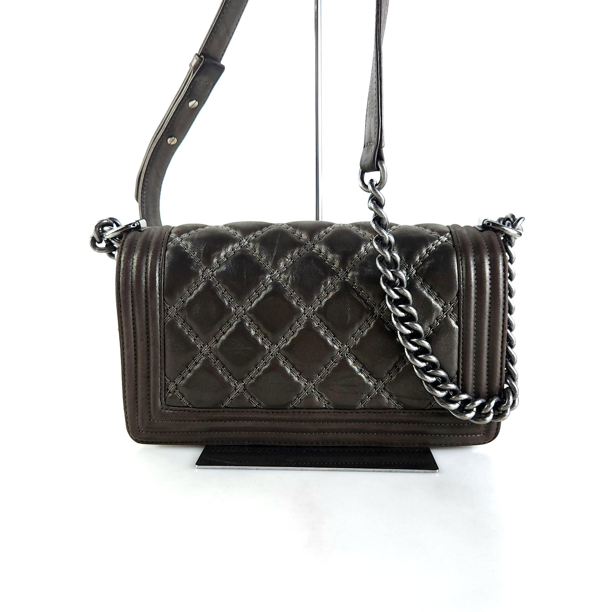 Medium Boy Wild Stitch Flap Shoulder Bag Crossbody Bag
