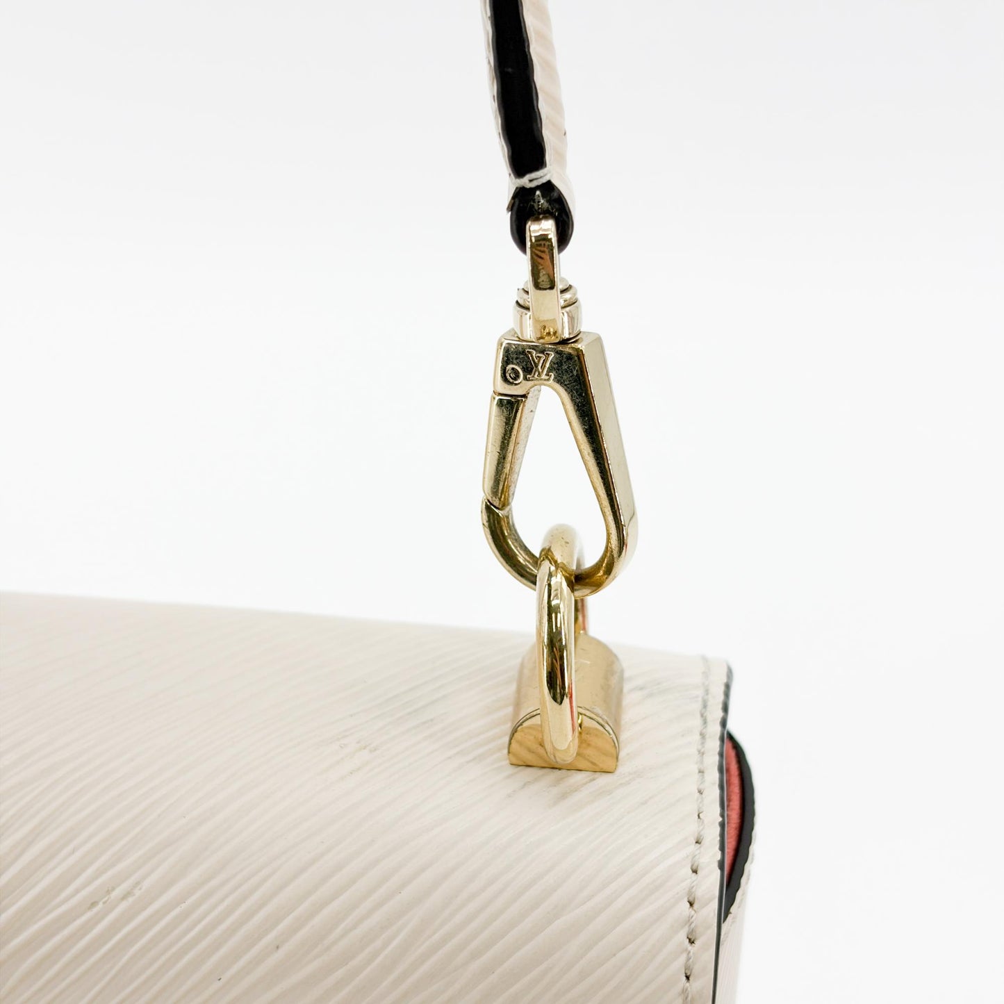 Louis Vuitton Twist MM Epi Ivory Rose Gold
