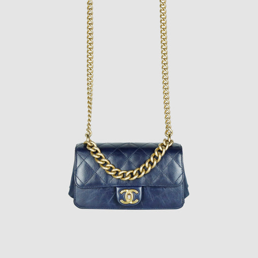Accordion flap shoulder bag crossbody bag