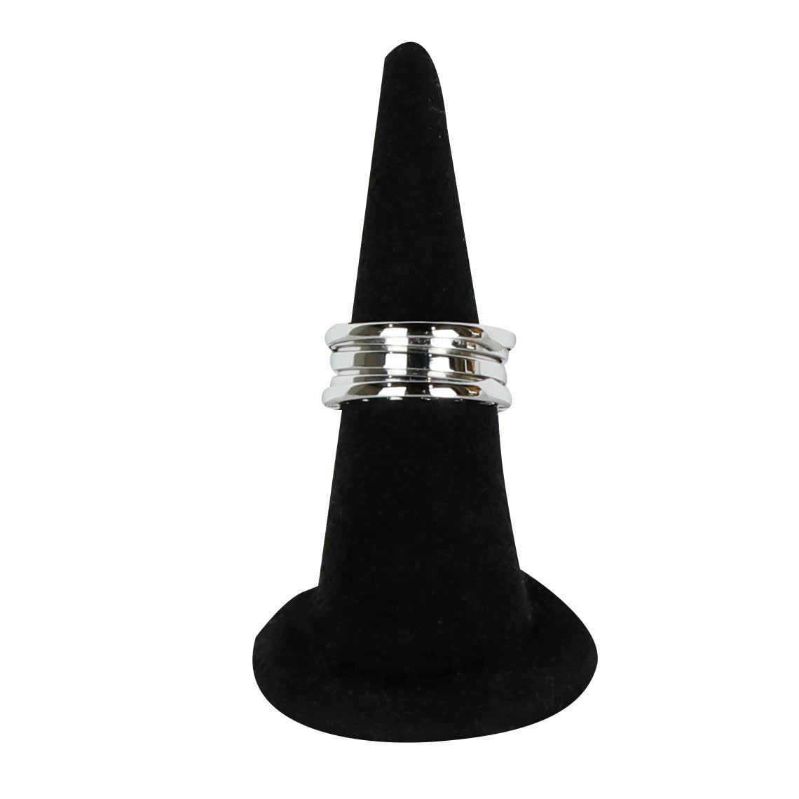 53 B.Zero1 3-Band White Gold Ring