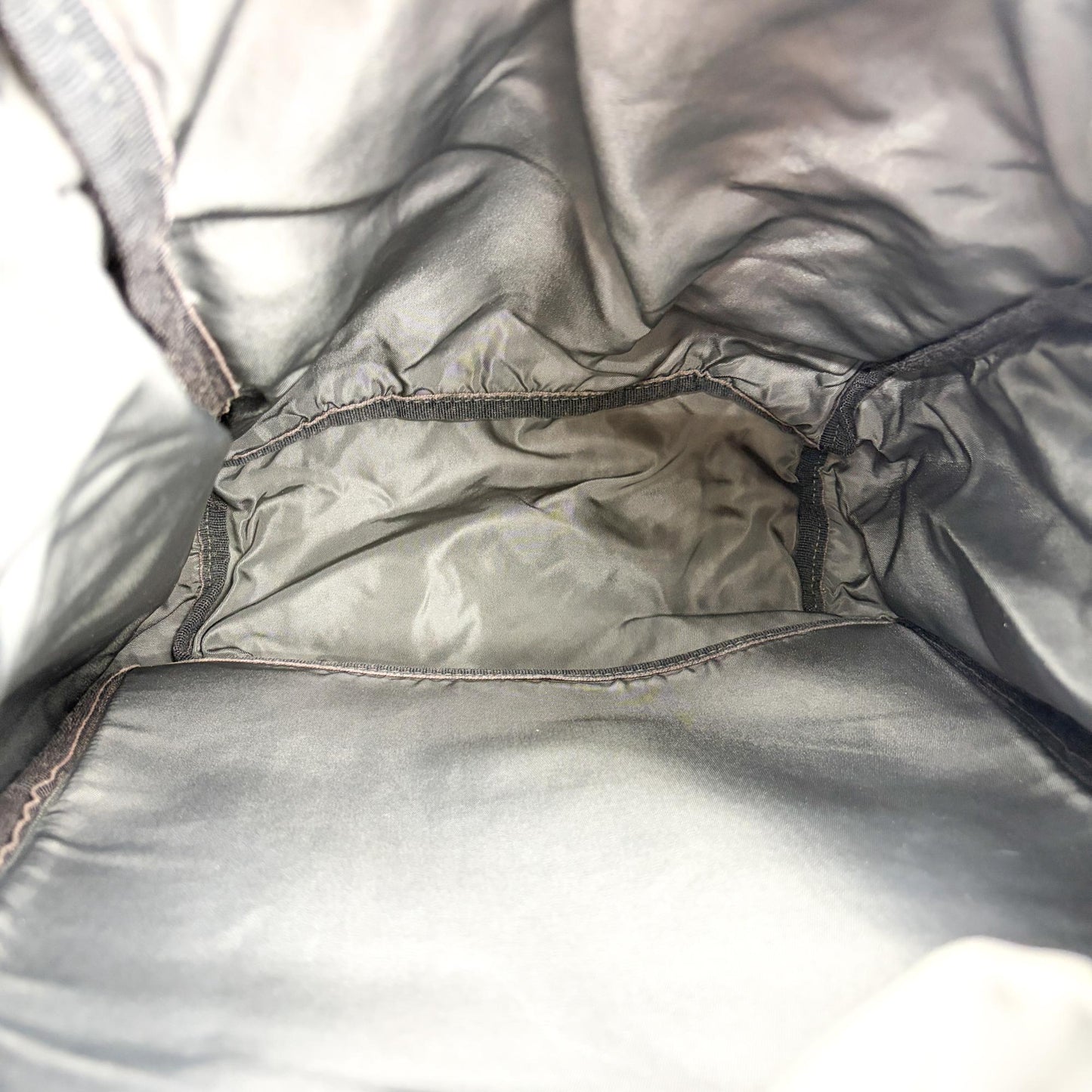 Prada Medium Nylon Backpack Grey