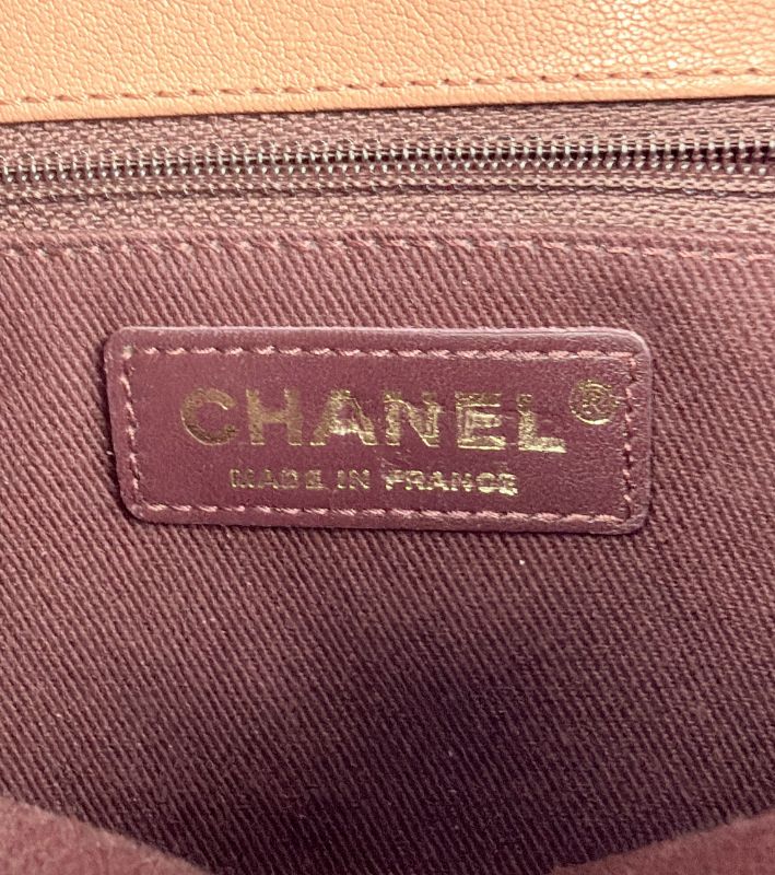 Chanel Pink Quilted CC Flap Chain Shoulder Bag