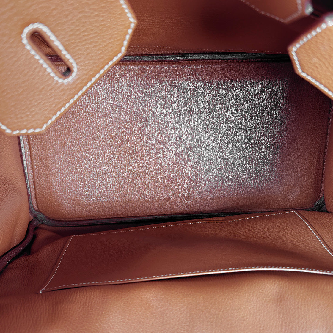 Hermès Size 35 Birkin Square with "I" Engraving