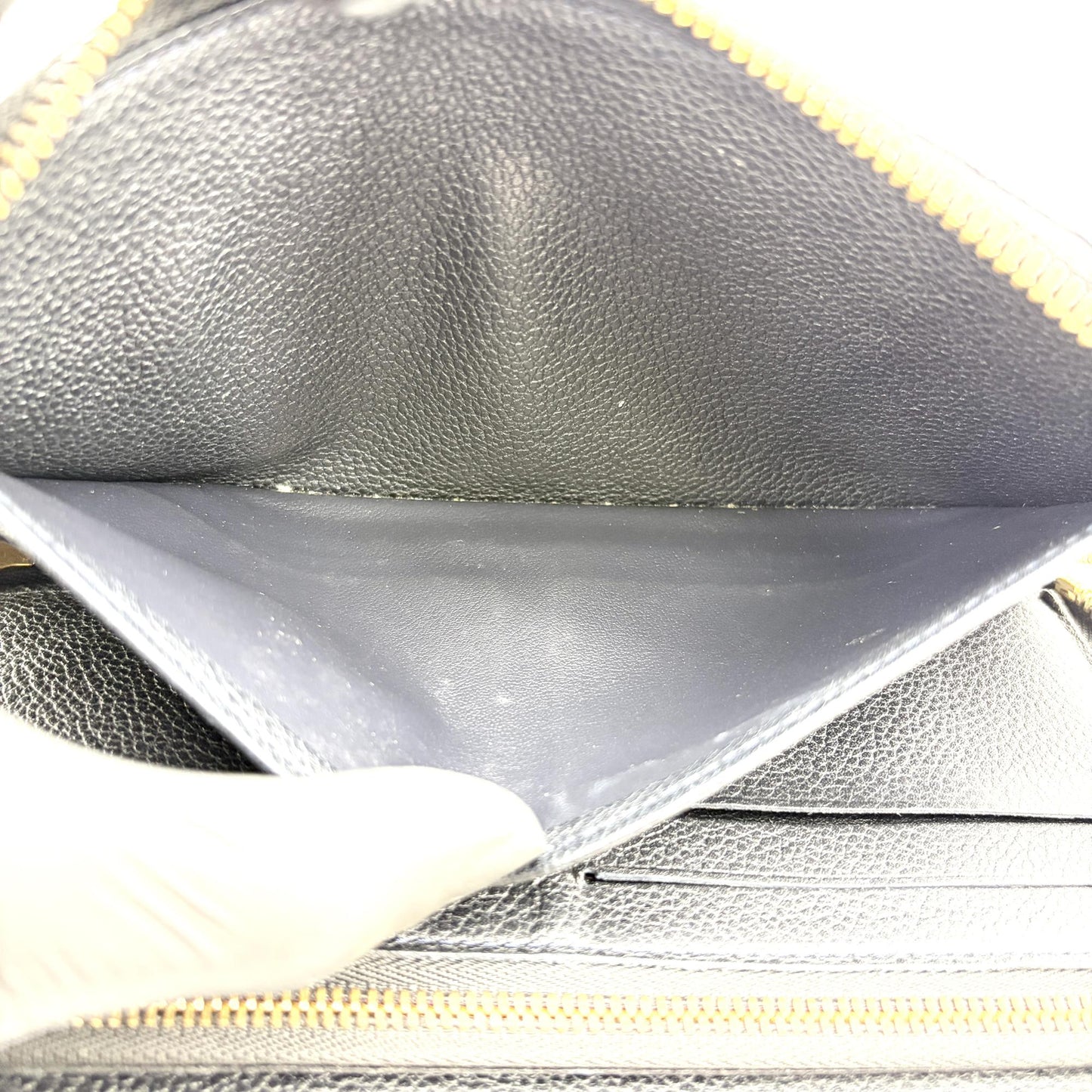 Louis Vuitton Zippy Wallet Monogram Empreinte Noir