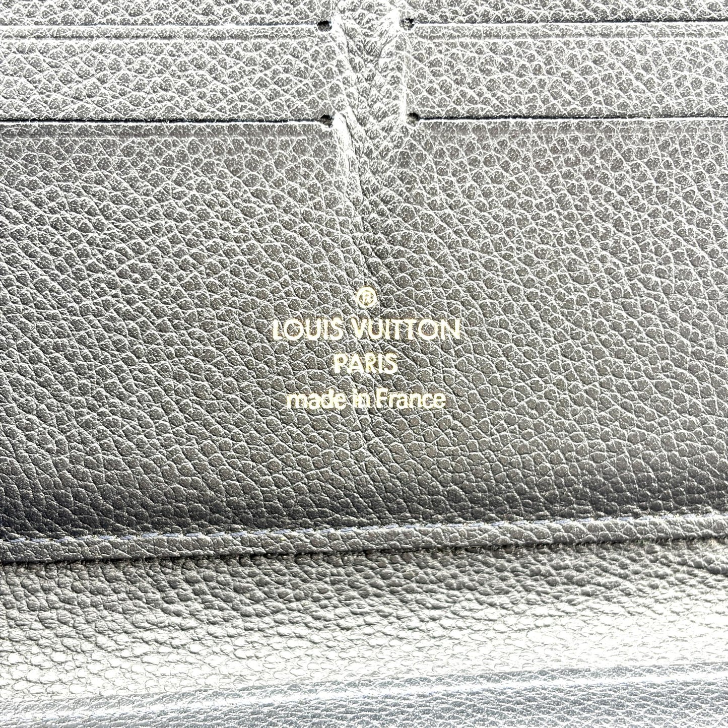 Louis Vuitton Zippy Wallet Monogram Empreinte Noir