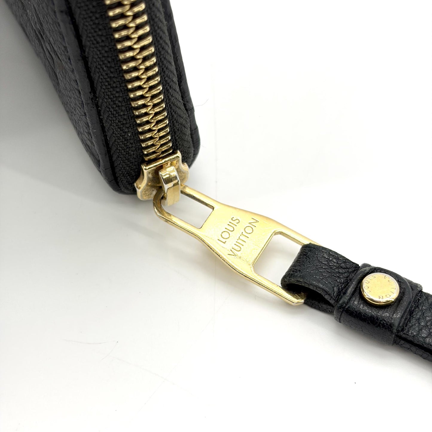 Louis Vuitton Zippy Wallet Monogram Empreinte Noir