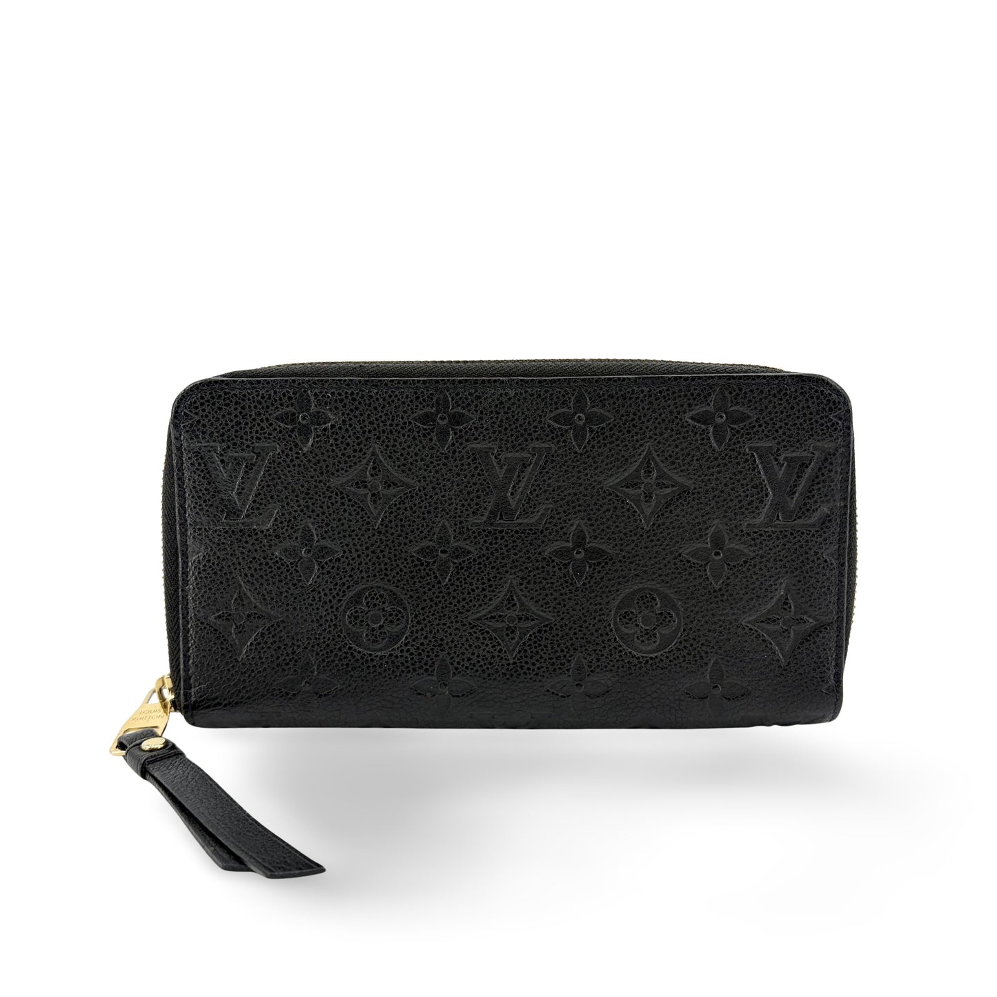 Louis Vuitton Zippy Wallet Monogram Empreinte Noir