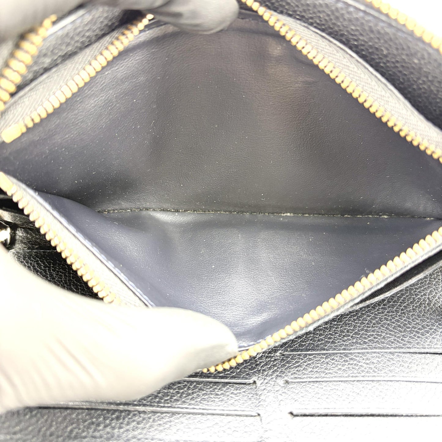 Louis Vuitton Zippy Wallet Monogram Empreinte Noir