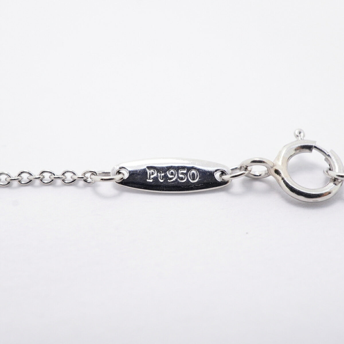 Tiffany & Co. By The Yard Necklace 1PD (Pt950) Platinum Diamond
