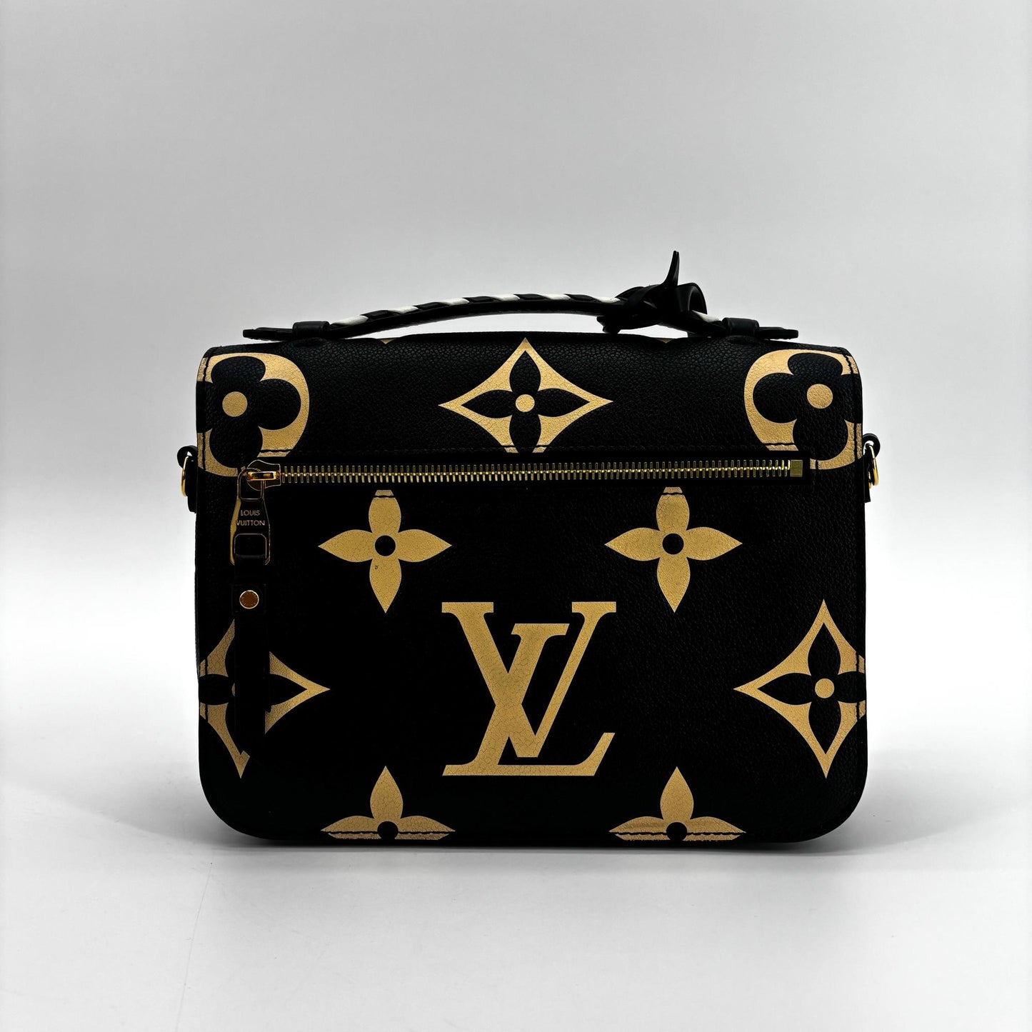 Louis Vuitton Pochette Métis Crafty Monogram Empreinte Black Cream