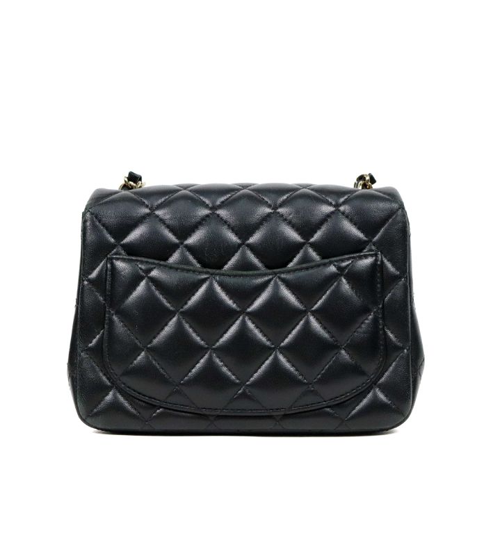 Chanel Black Lambskin Petit Sac