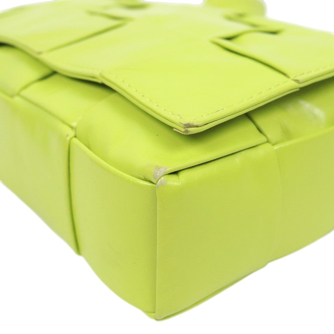 Bottega Veneta Lime Cassette Bag