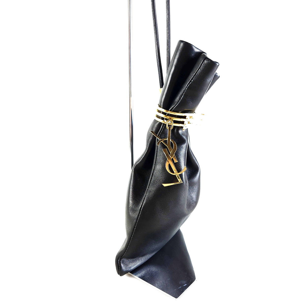 Evening Pouch Lambskin Black 748587