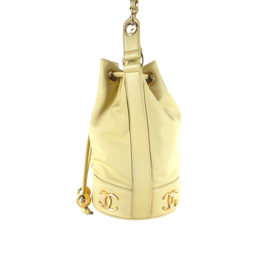 Triple CC Logo Bucket Bag Shoulder Bag