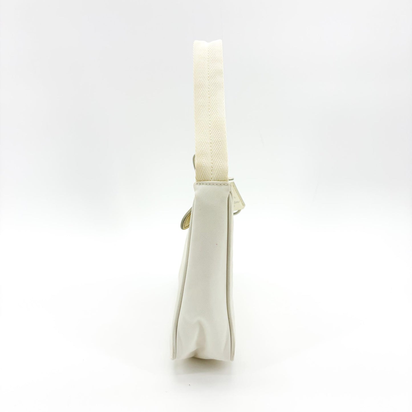 Prada Re-edition 2000 Nylon Mini Bag White