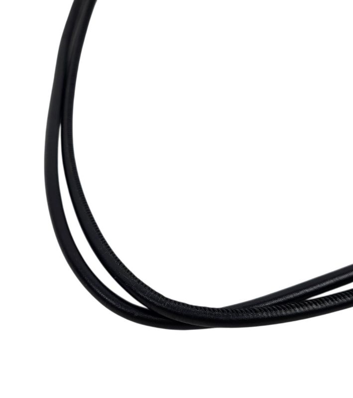 Chanel Black Leather Cambon Mini Shoulder Bag