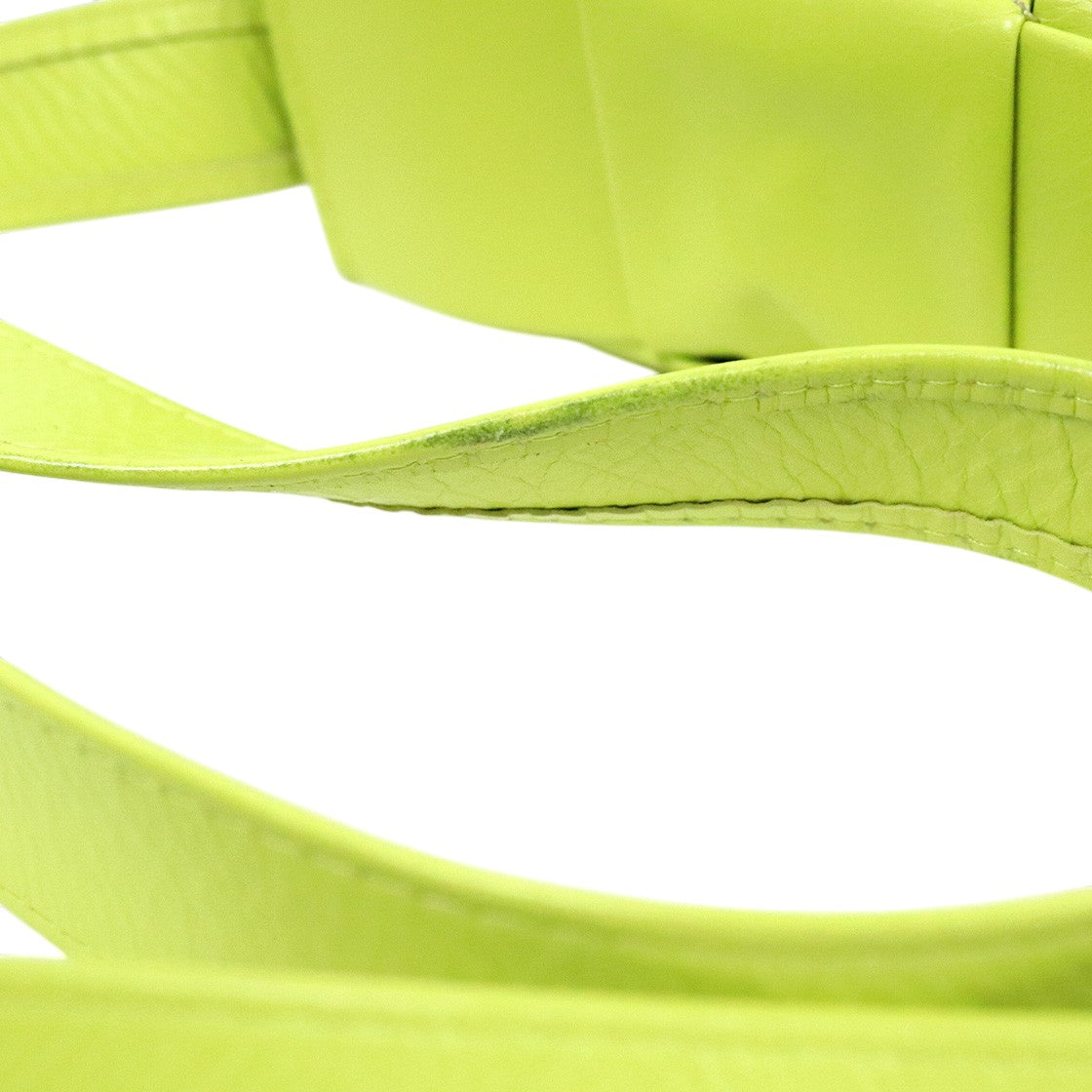 Bottega Veneta Lime Cassette Bag